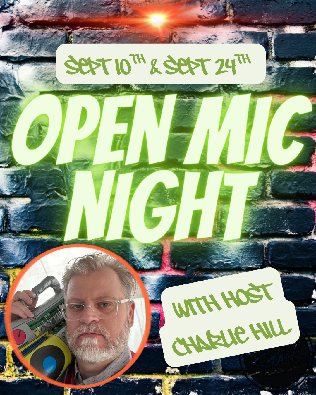 Open Mic Night at One Night Stan's Comedy Club