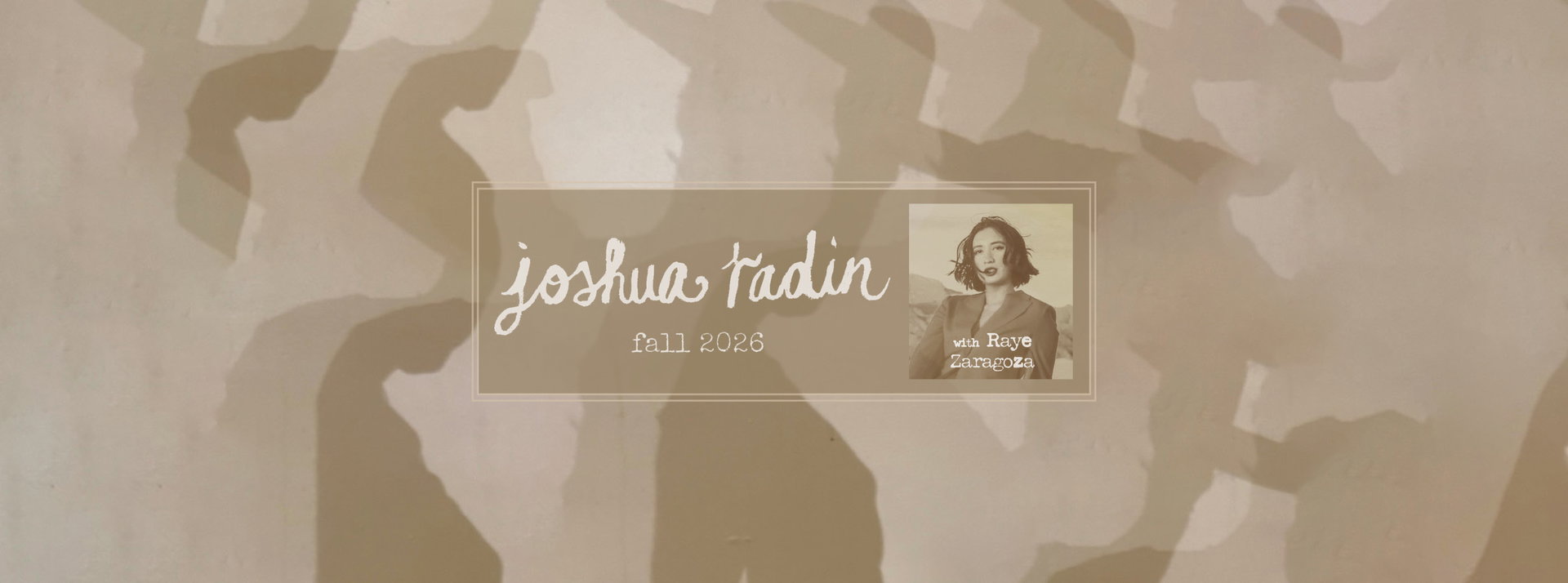 Joshua Radin with Raye Zaragoza at City Winery NYC