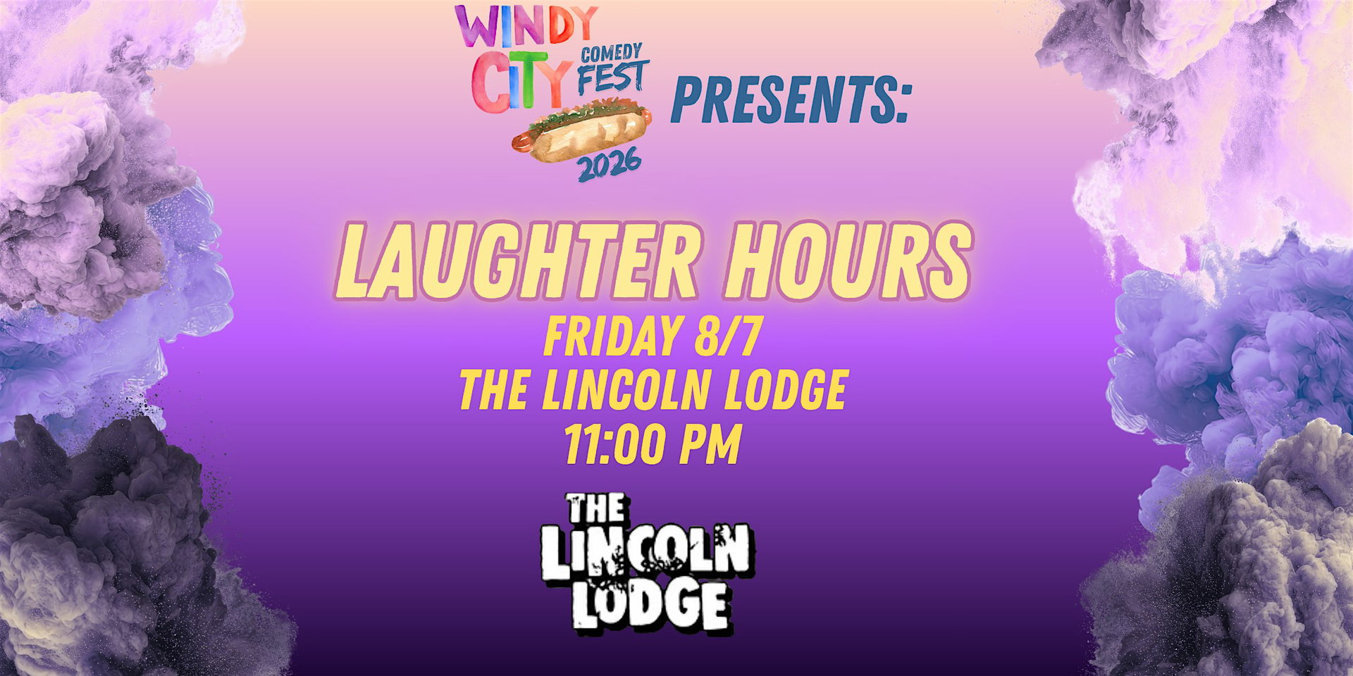 Laughter Hours at The Lincoln Lodge