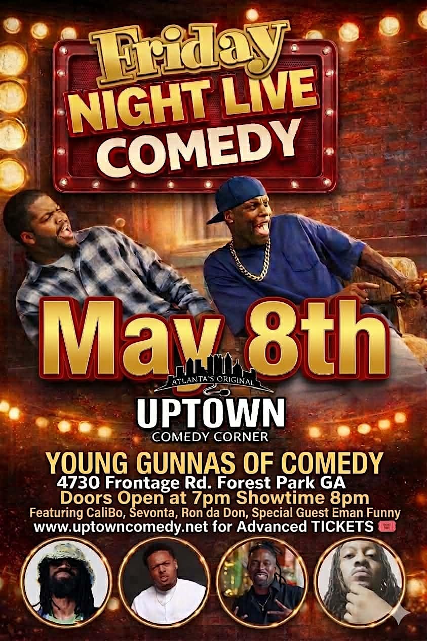 Friday Night Traffic Jam & Jokes at Atlanta's Original Uptown Comedy Corner