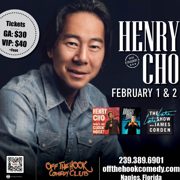 Henry Cho at Off The Hook Comedy Club