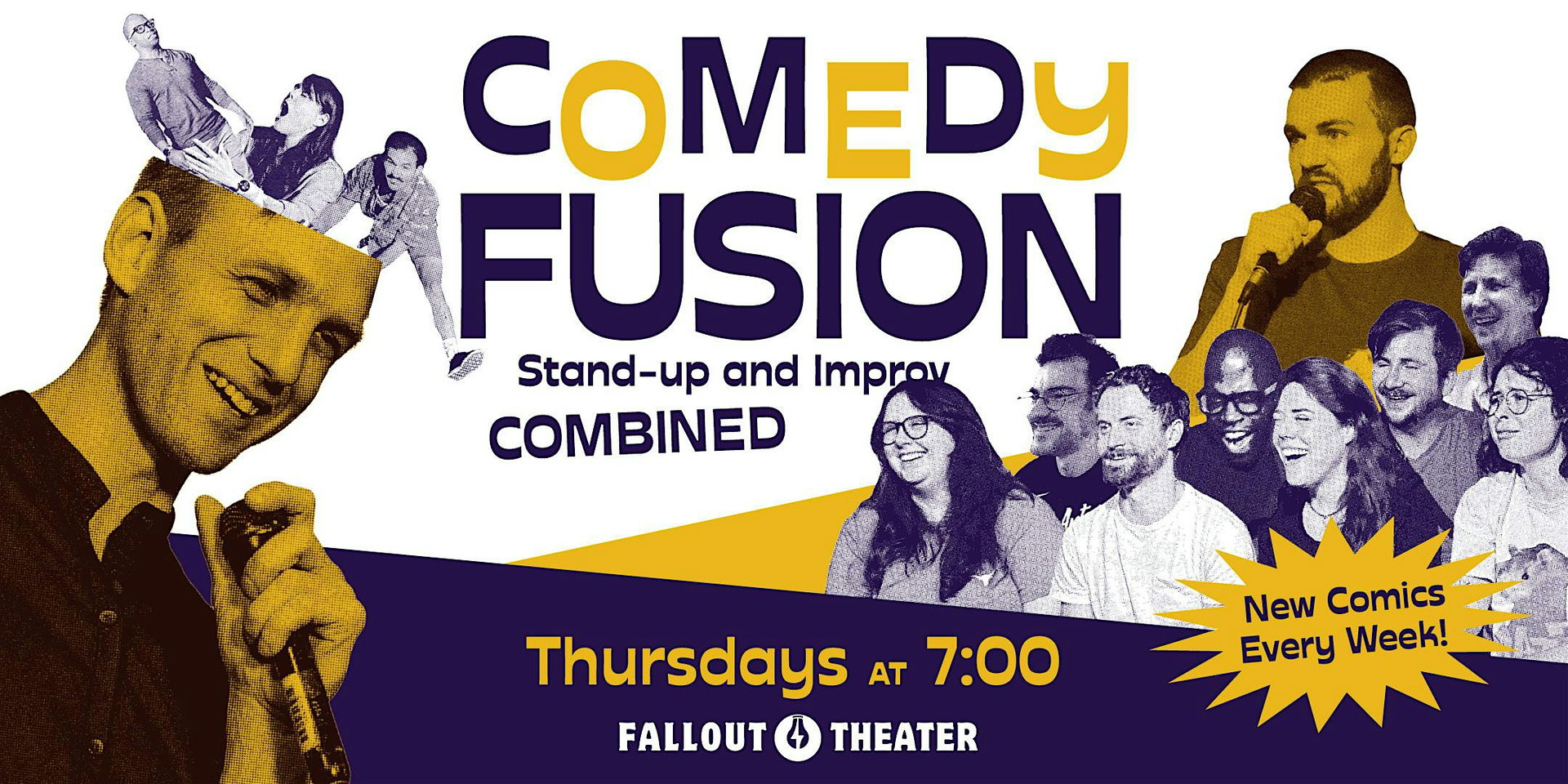 Comedy Fusion at Fallout Theater