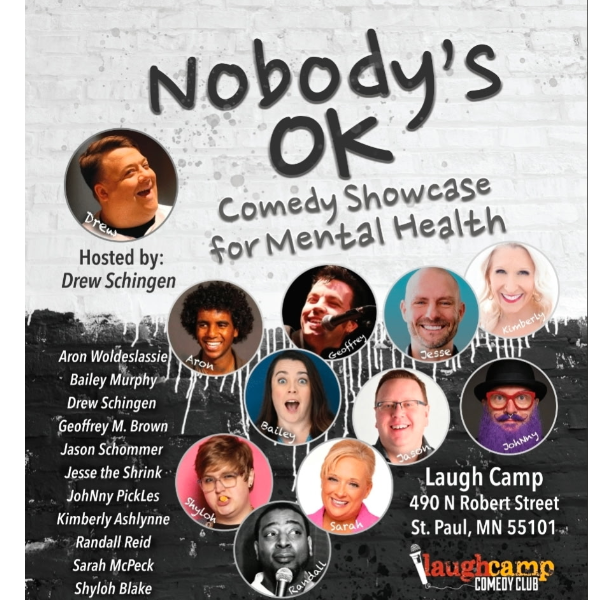 Nobody's OK at Laugh Camp Comedy Club at Camp Bar