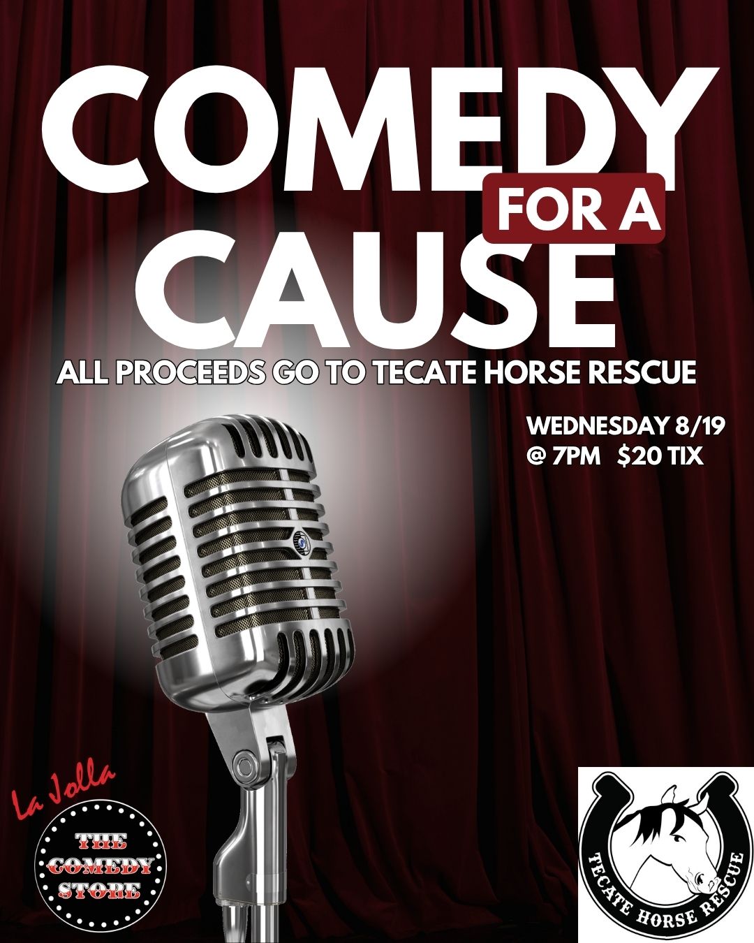 Comedy 4 A Cause at The Comedy Store La Jolla