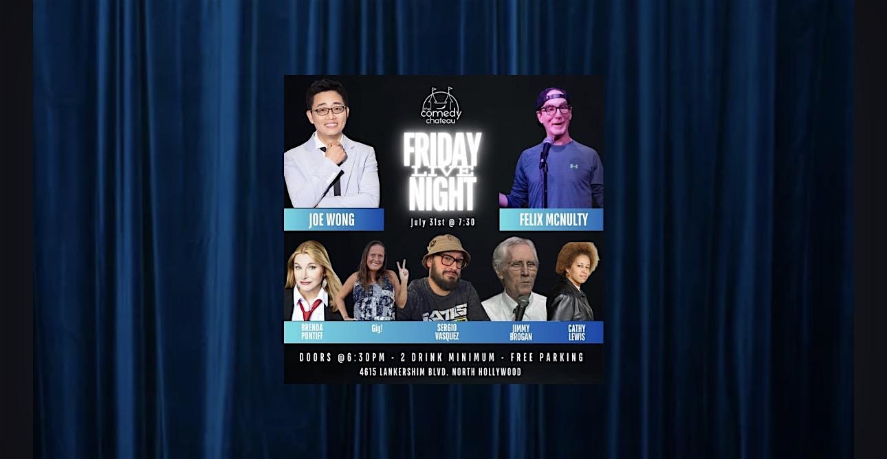 Friday Night Live at The Comedy Chateau