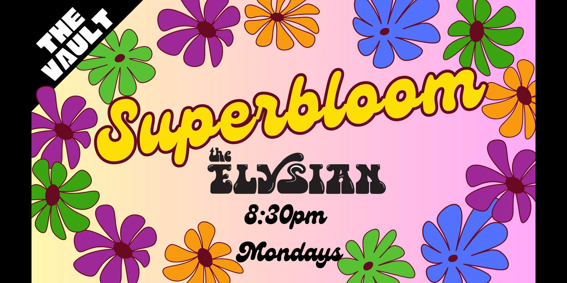 Superbloom Comedy at The Elysian Theater
