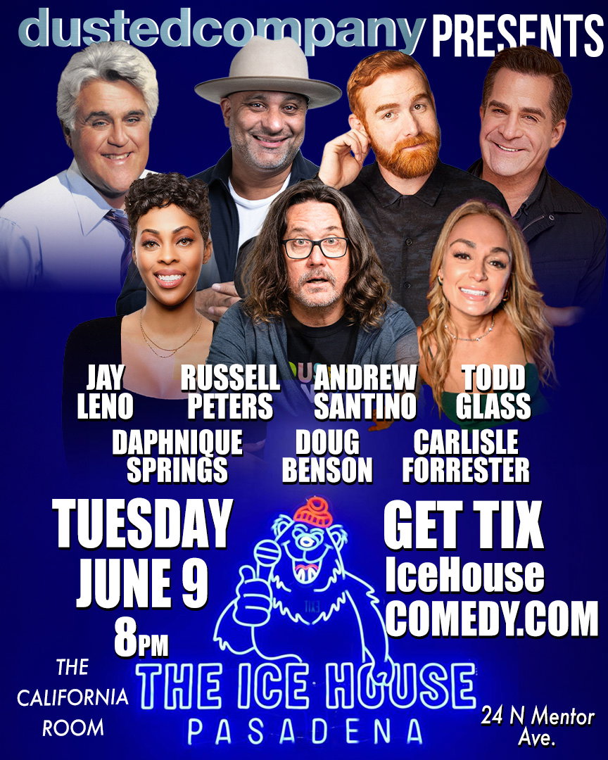 Jay Leno, Russell Peters, Andrew Santino and more! at The Ice House