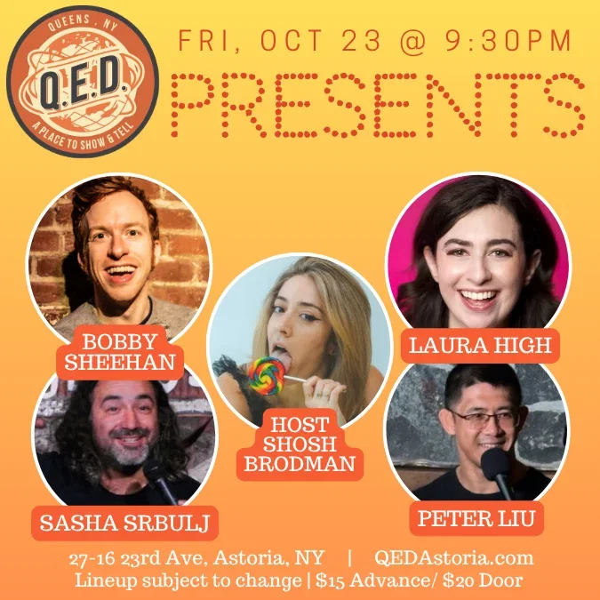 QED Presents at Q.E.D. Astoria