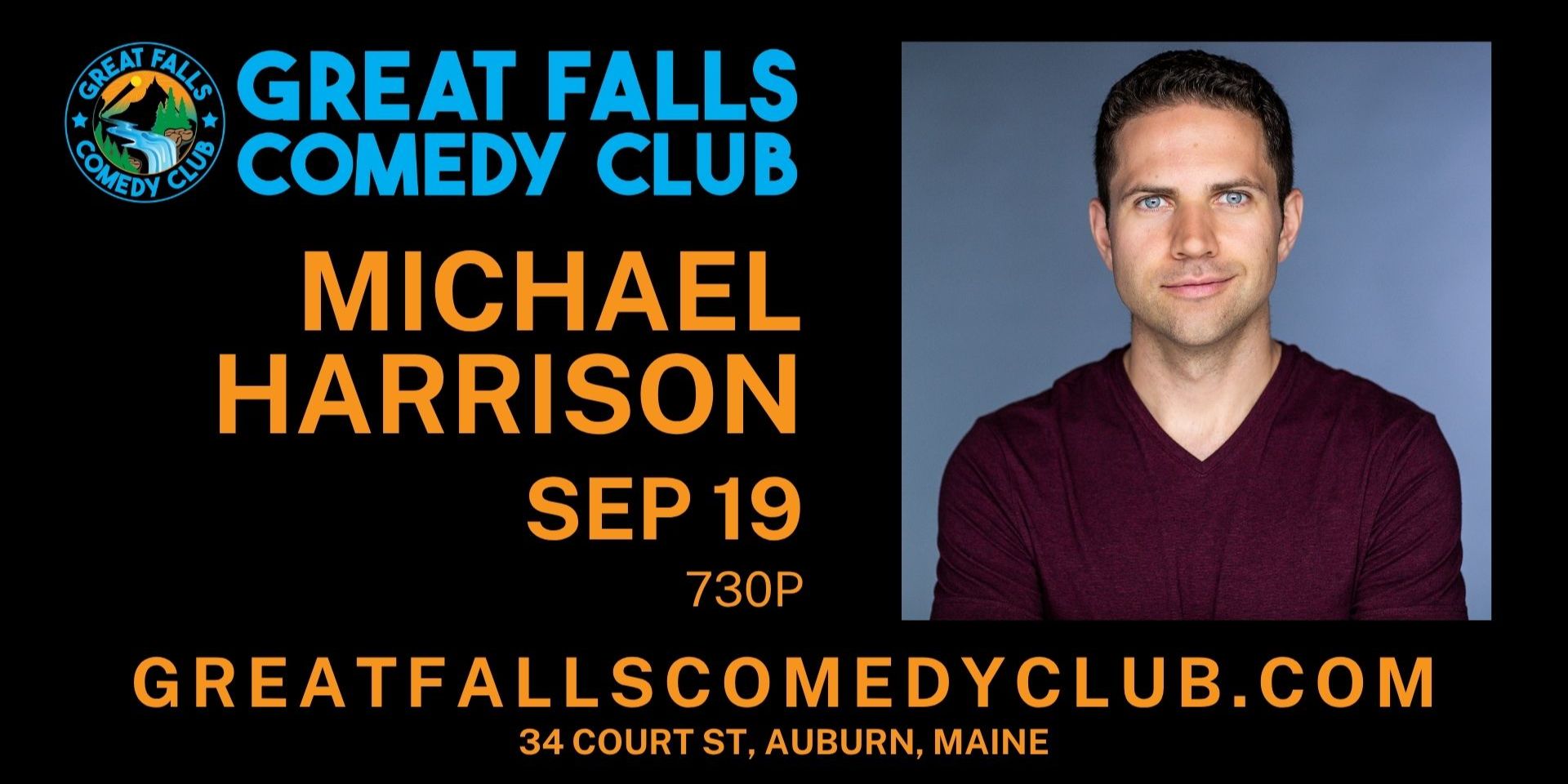 Michael Harrison at Great Falls Comedy Club