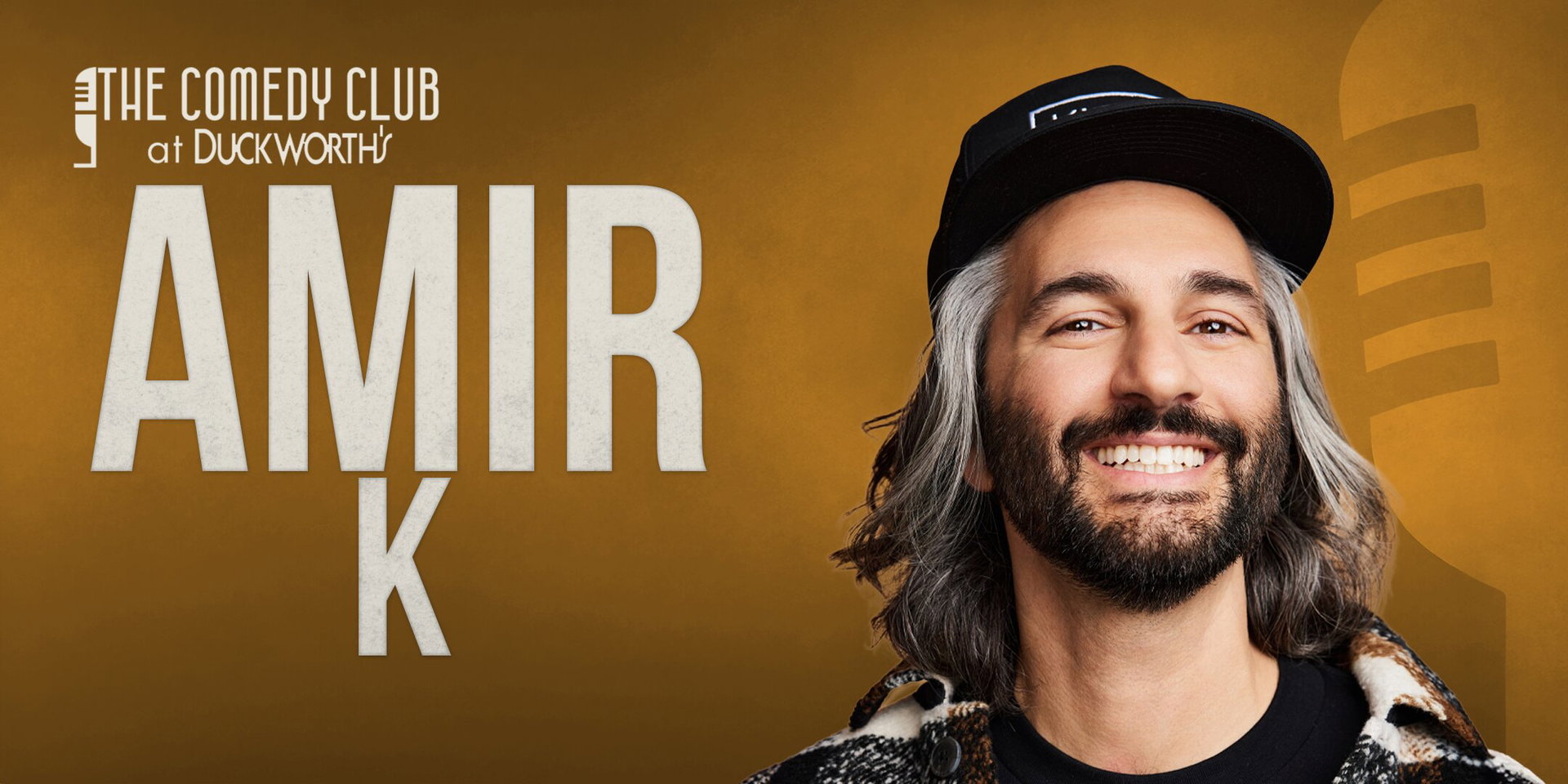Amir K at The Comedy Club at Duckworth's