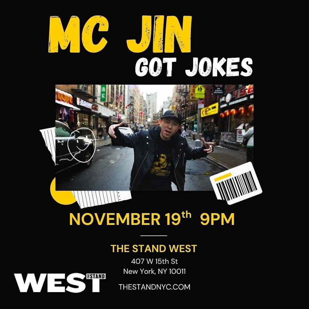 MC Jin Got Jokes at The Stand NYC
