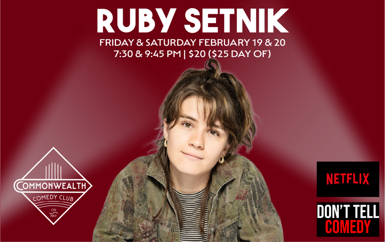 Ruby Setnik at Commonwealth Comedy Club