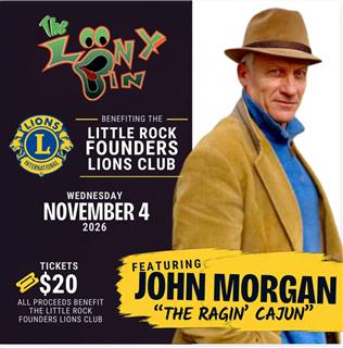 LR Founders Lions Club at Loony Bin Comedy Club Little Rock