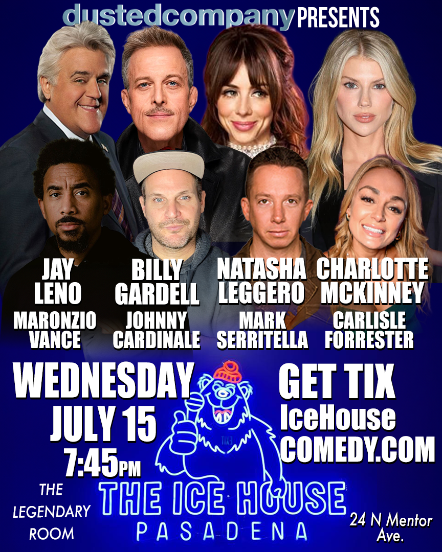 Jay Leno, Billy Gardell, Natasha Leggero at The Ice House