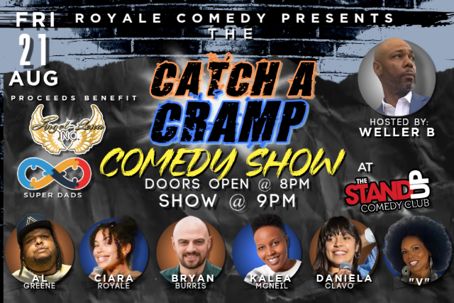 Catch a Cramp Comedy Show at The Stand Up Comedy Club
