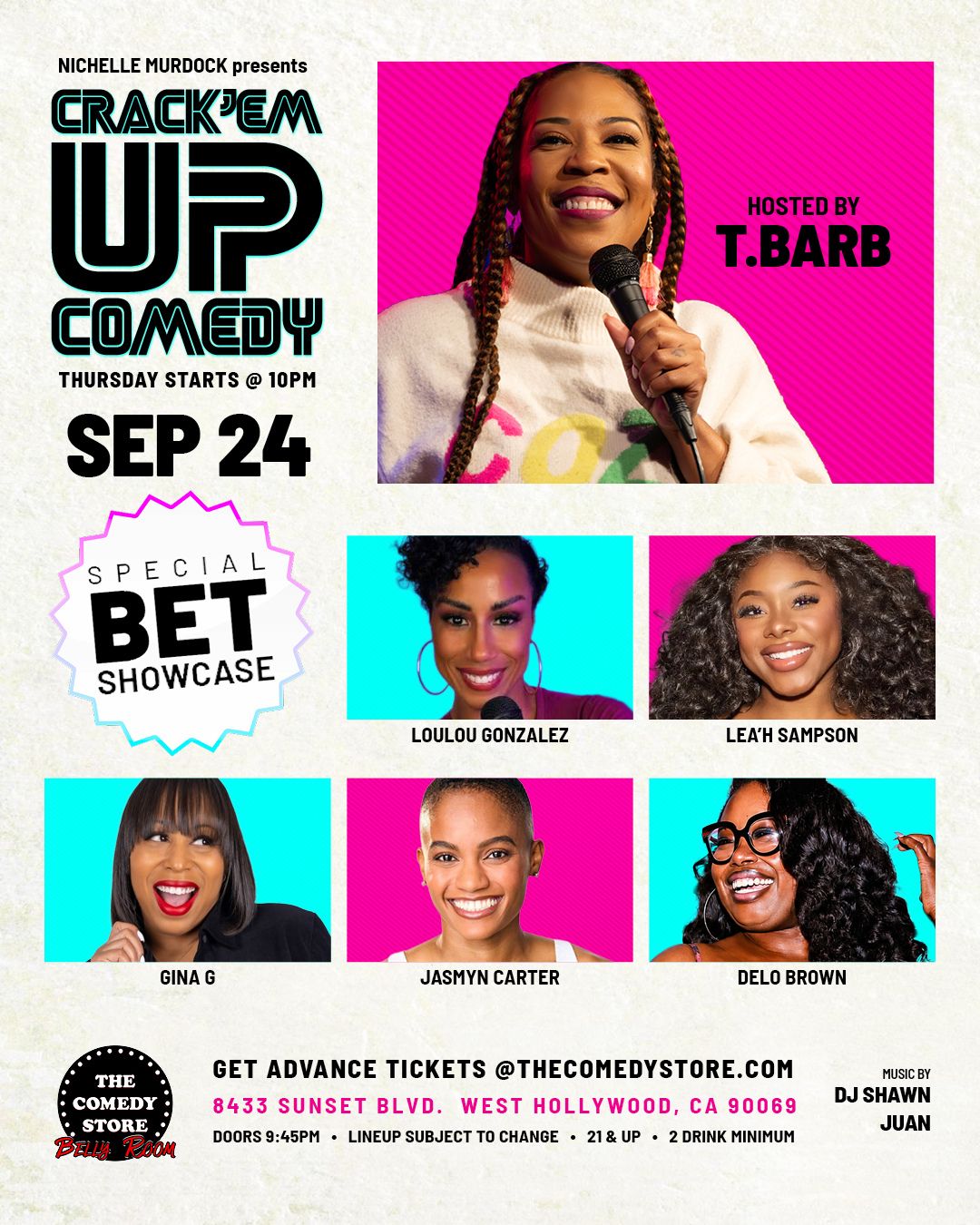 Crack'Em Up Thursdays at The Comedy Store