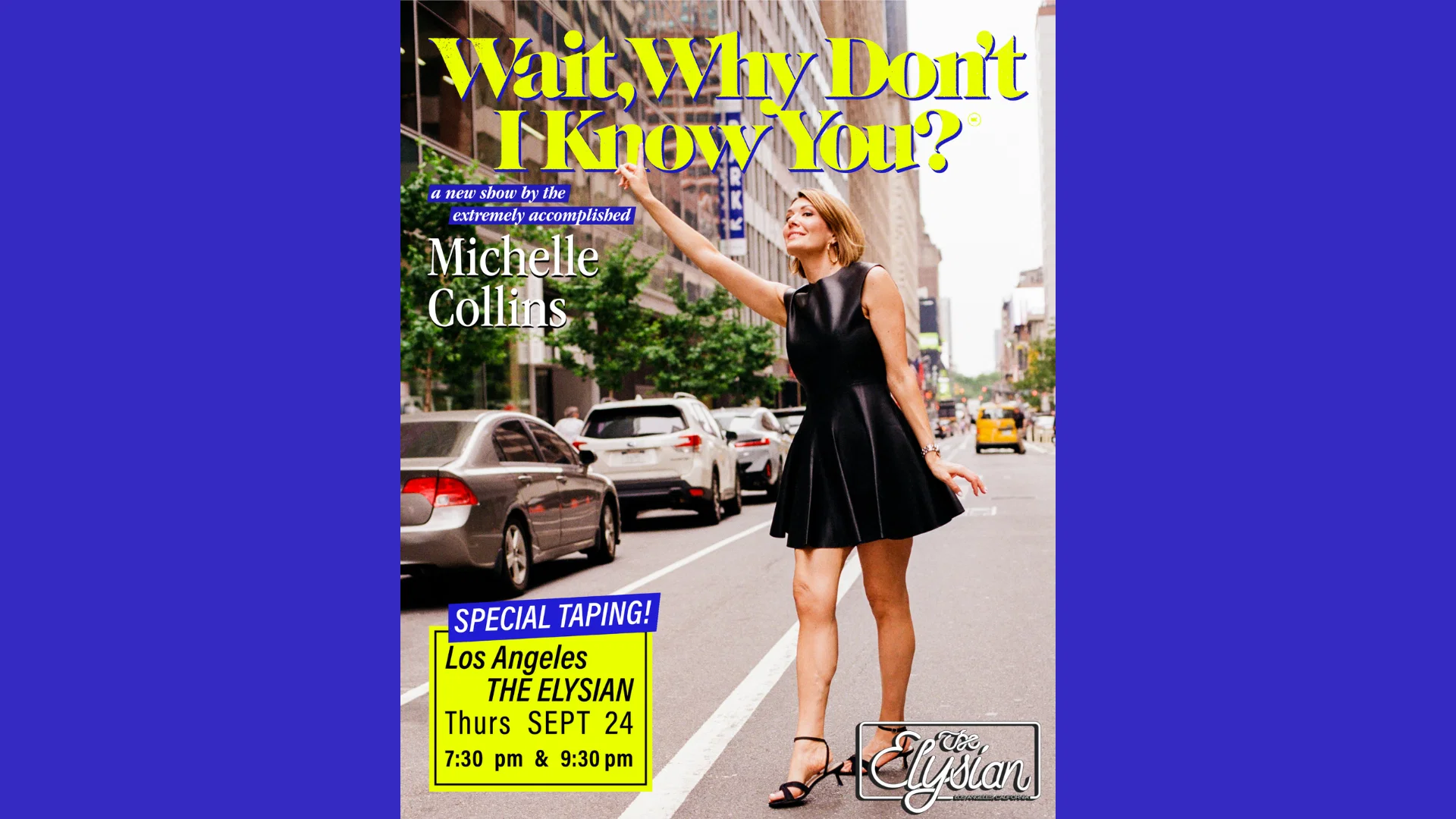 Wait, Why Don't I Know You? at The Elysian Theater