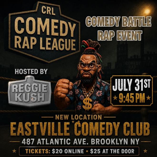 CRL Comedy Rap League at Eastville Comedy Club