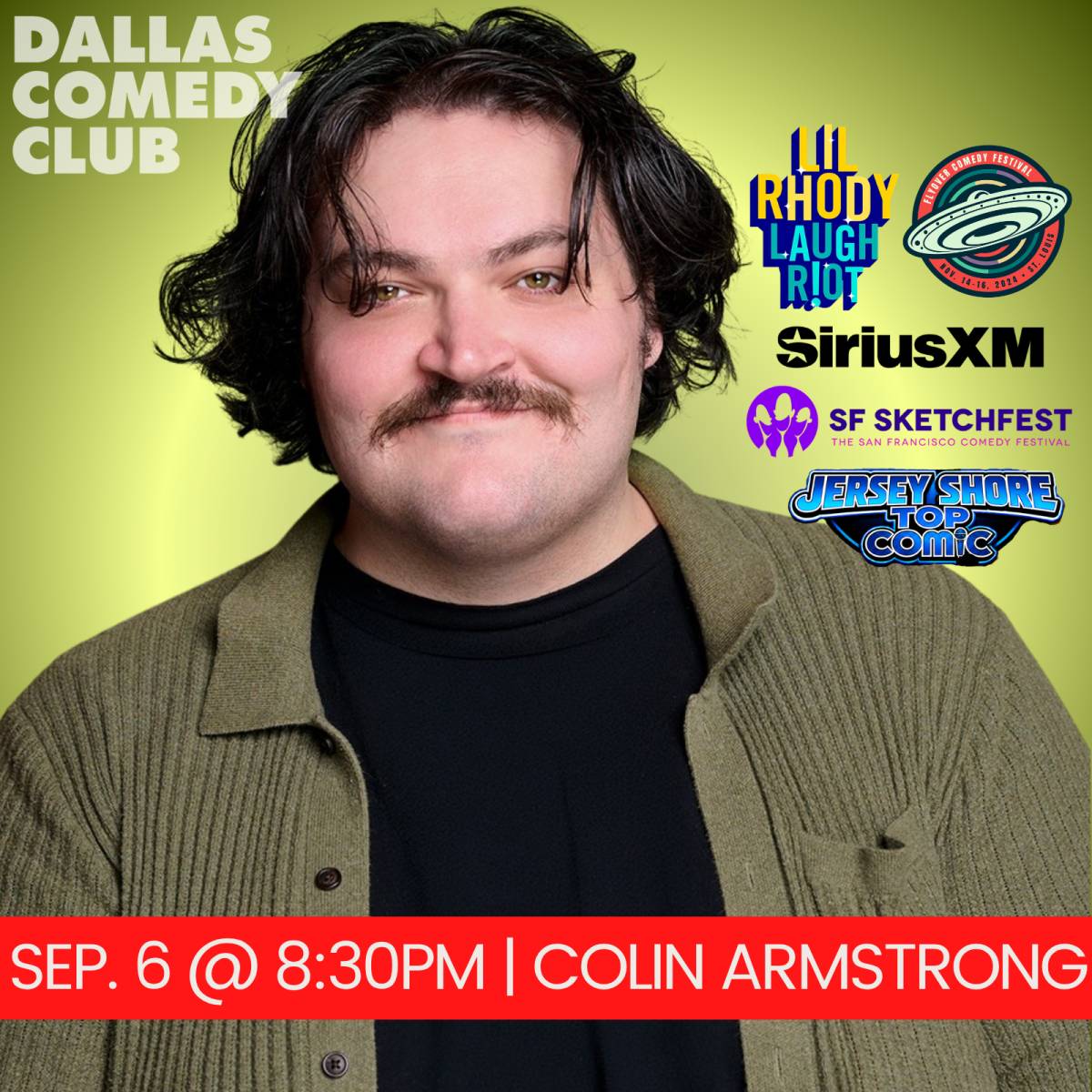 Colin Armstrong at Dallas Comedy Club