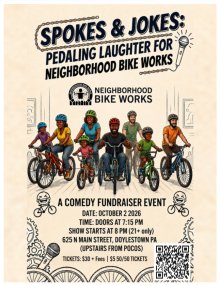 Spokes & Jokes at Comedy Cabaret Doylestown