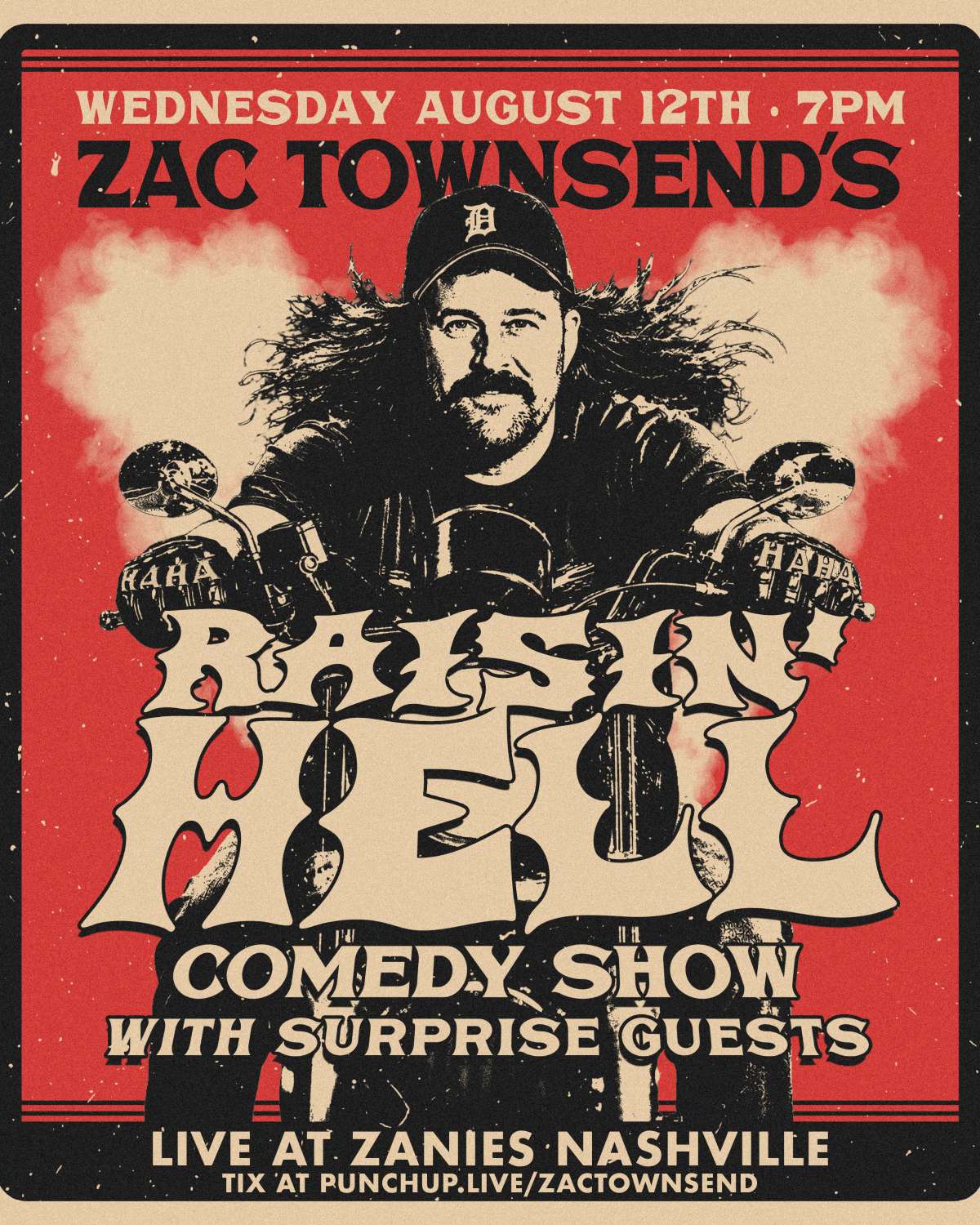 Zac Townsend’s Raisin’ Hell at Zanies Comedy Club Nashville