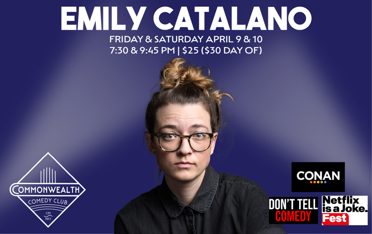 Emily Catalano at Commonwealth Comedy Club