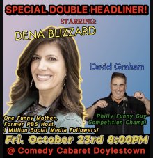 Special Double Headliner! at Comedy Cabaret Doylestown