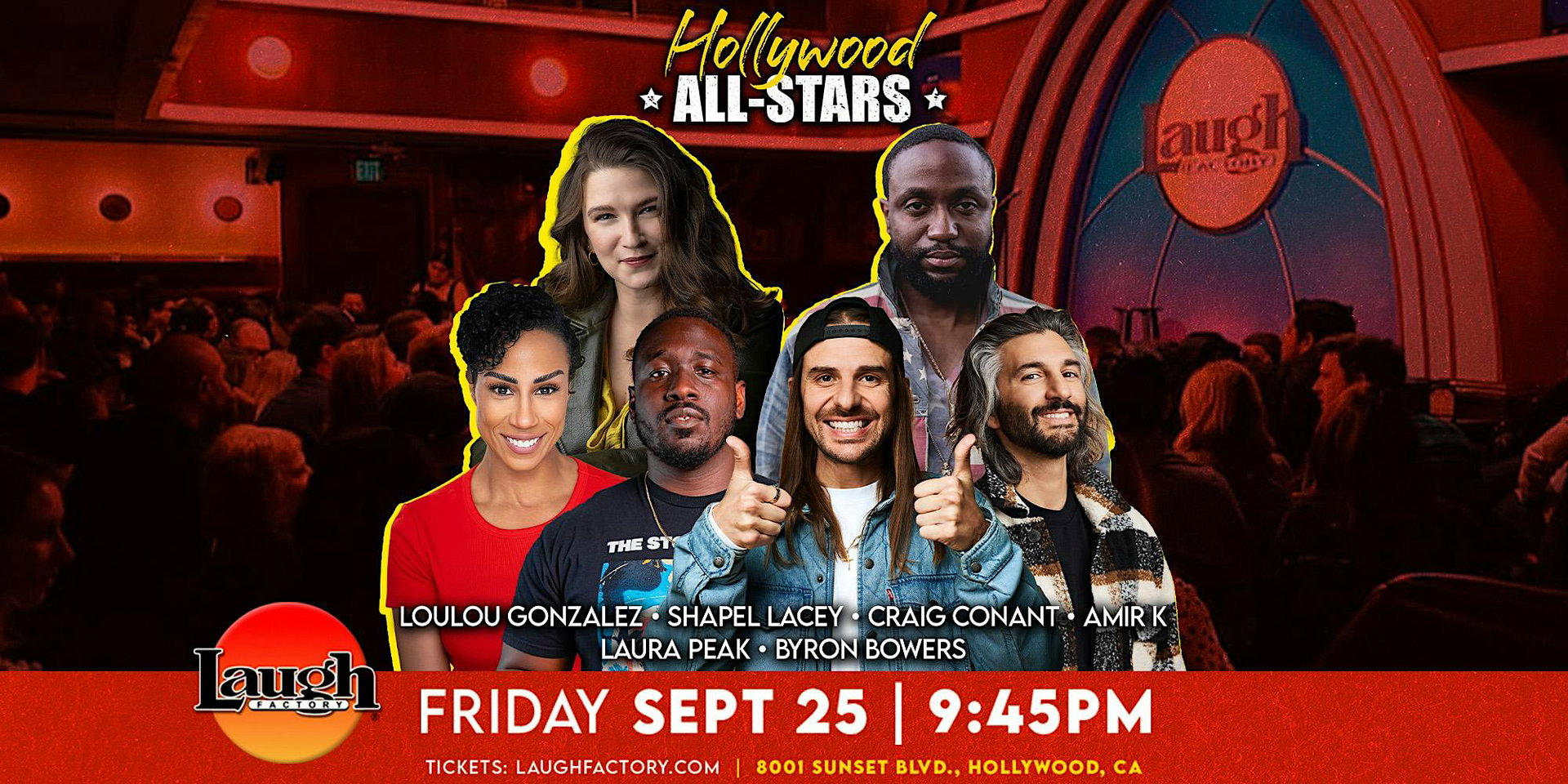Hollywood All-Stars at The Laugh Factory Hollywood