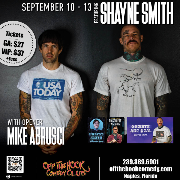 Shayne Smith at Off The Hook Comedy Club