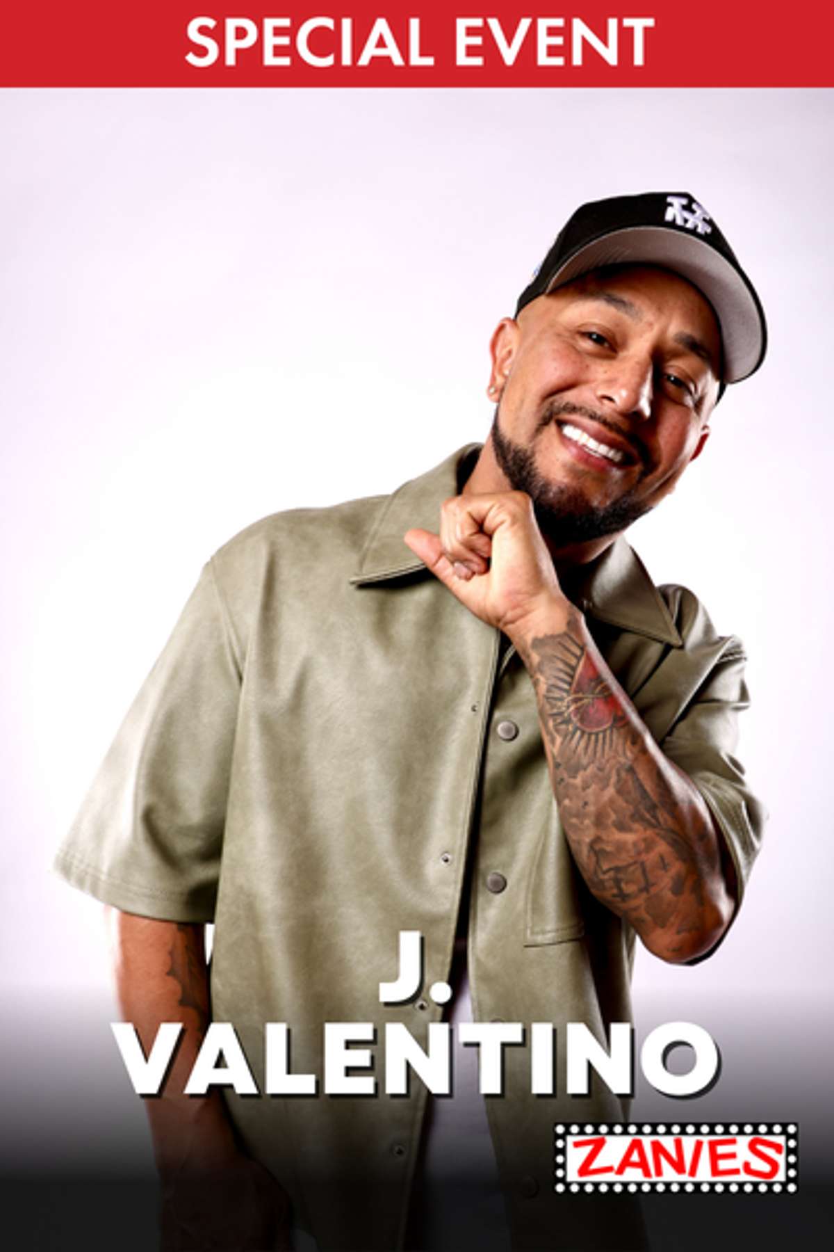 J. Valentino at Zanies Comedy Club Rosemont