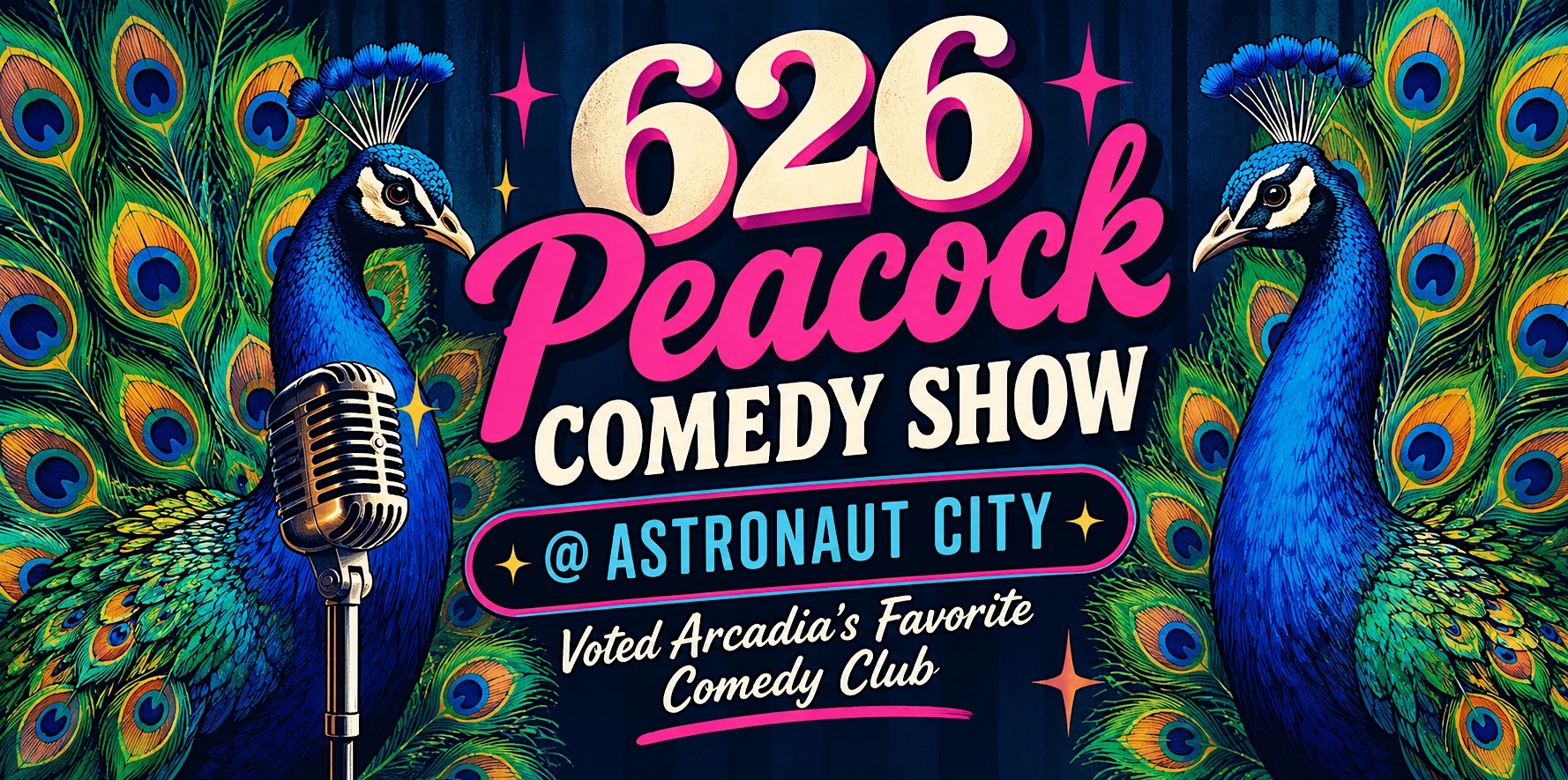 626 Peacock Comedy Show at Astronaut City