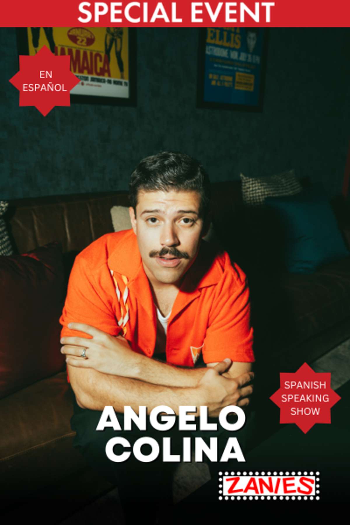 Angelo Colina at Zanies Comedy Club Rosemont