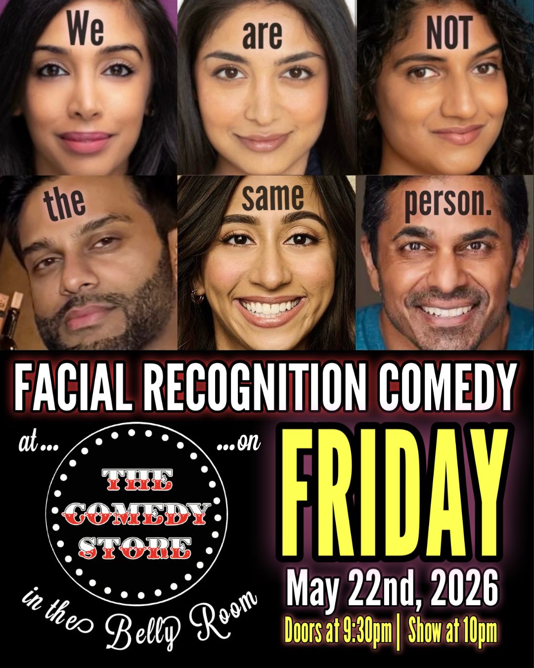 Facial Recognition Comedy at The Comedy Store