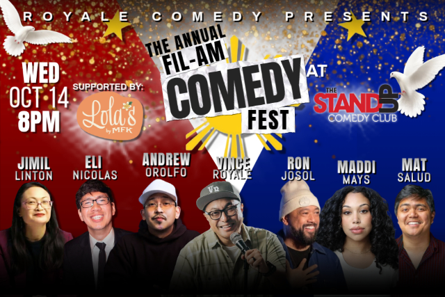The Annual Fil-Am Comedy Fest at The Stand Up Comedy Club