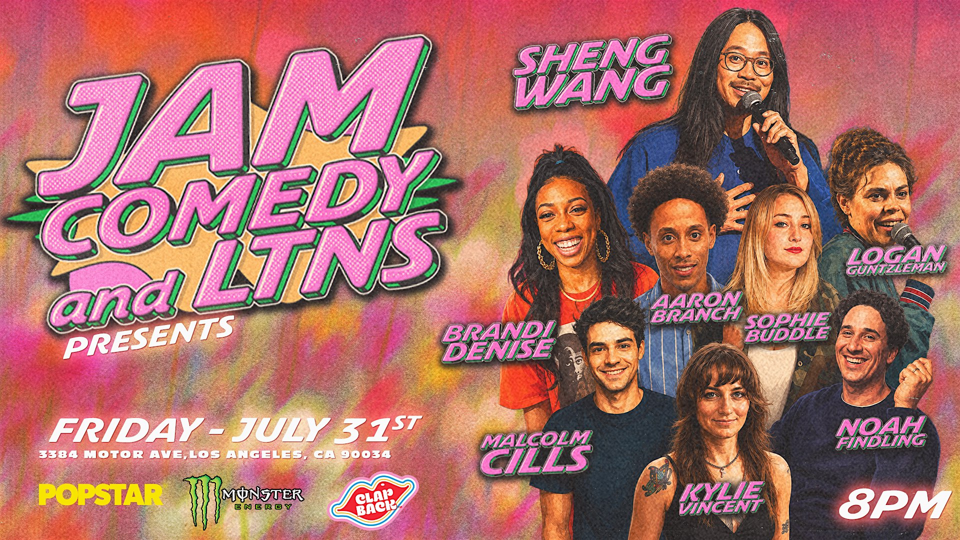 JAM Comedy & LTNS Presents at Jam in the Van