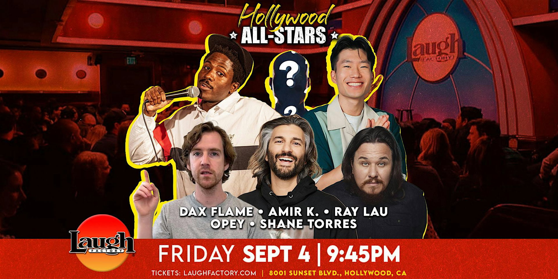 Hollywood All-Stars at The Laugh Factory Hollywood
