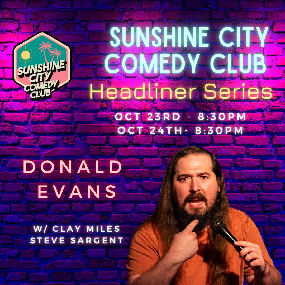 Donald Evans at Sunshine City Comedy Club