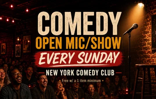Comedy Mob Open Mic at New York Comedy Club East Village