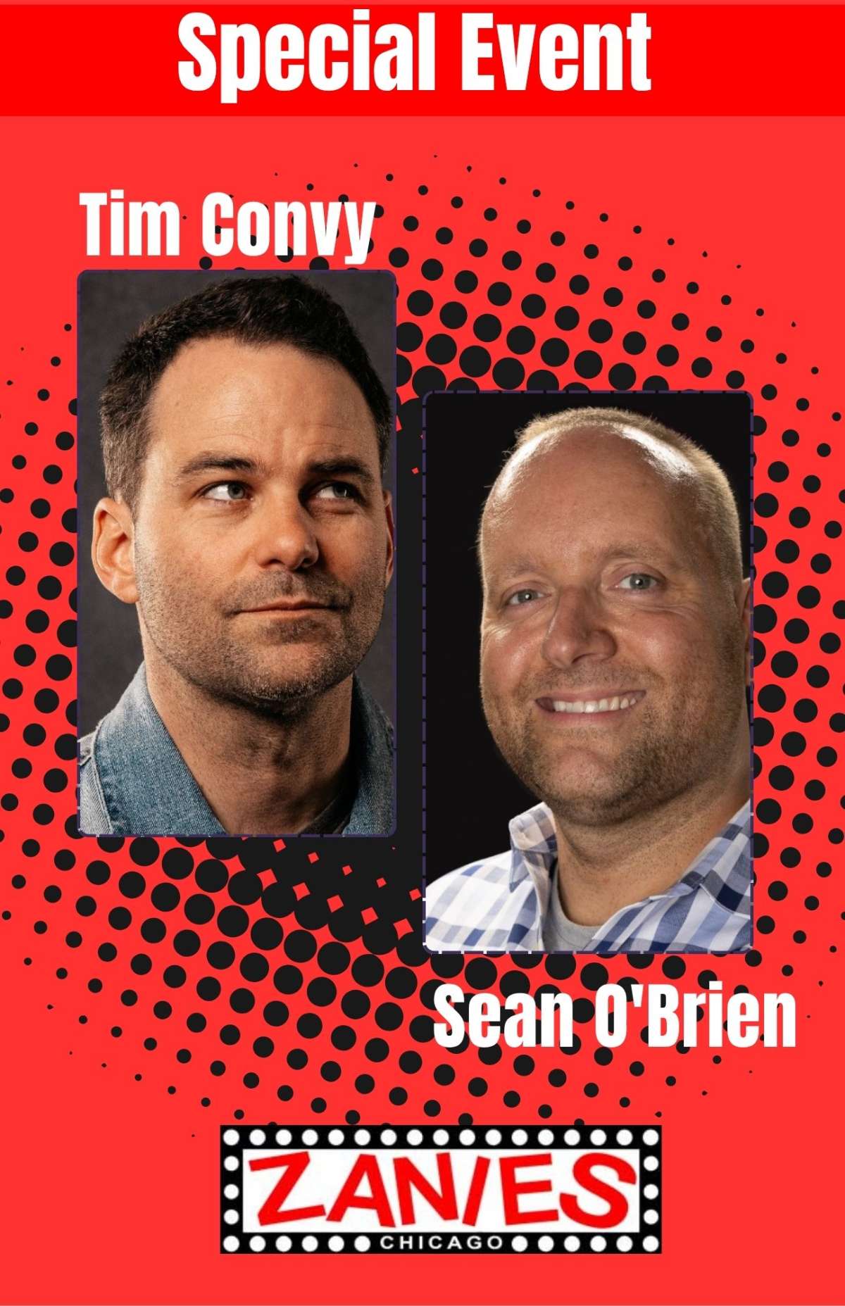 Tim Convy & Sean O'Brien at Zanies Comedy Club Chicago