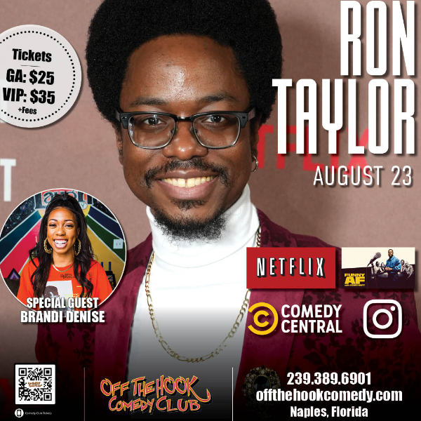 Ron Taylor at Off The Hook Comedy Club