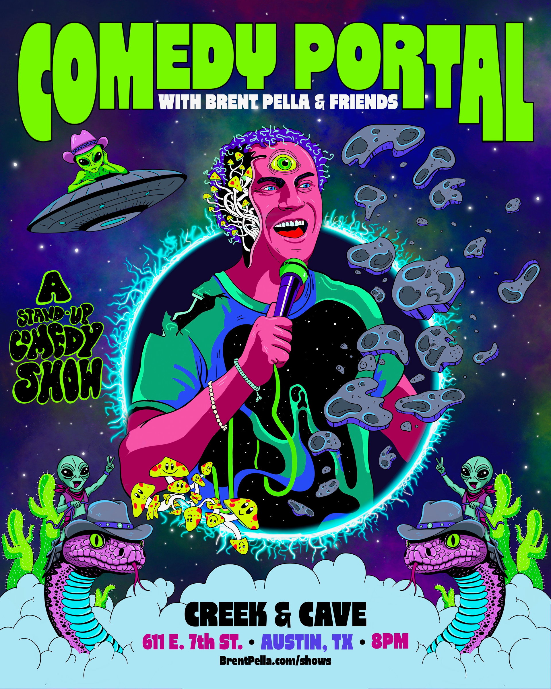 Comedy Portal at The Creek and The Cave