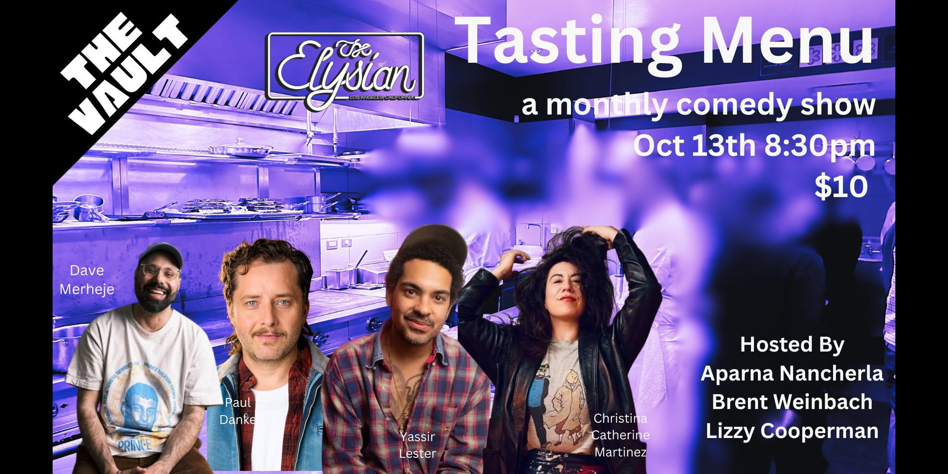Tasting Menu at The Elysian Theater