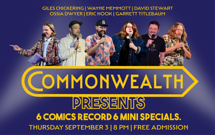 Commonwealth Presents at Commonwealth Comedy Club