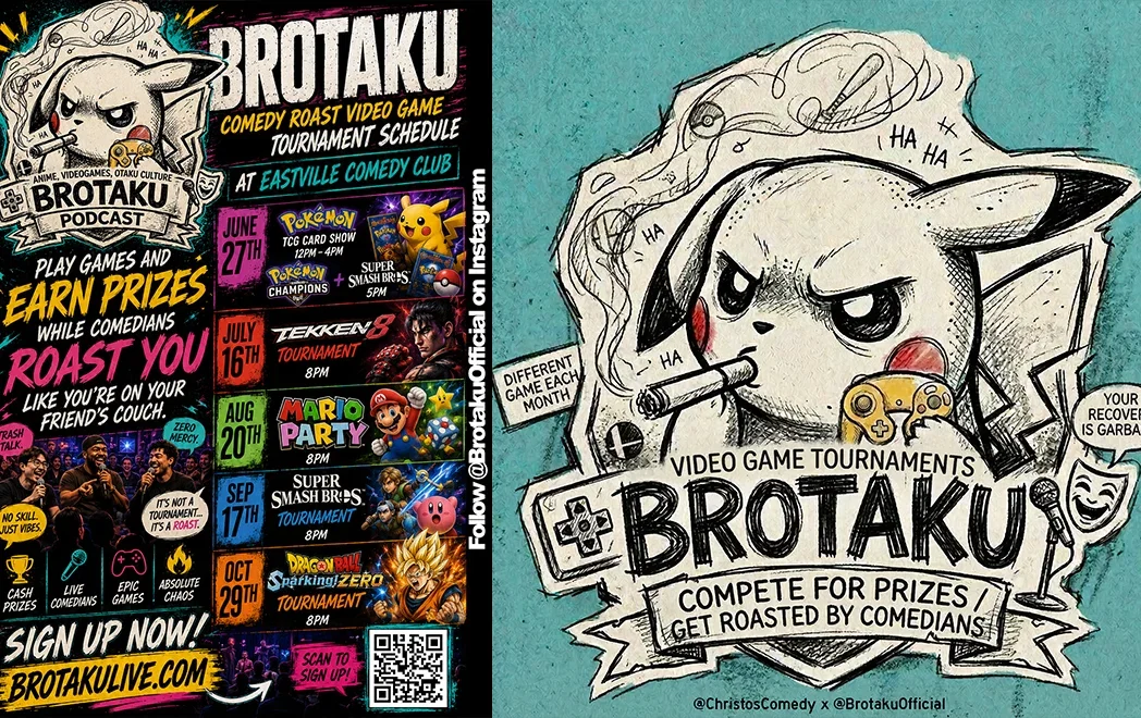 Brotaku: Tekken 8 Tournament Comedy Show at Eastville Comedy Club