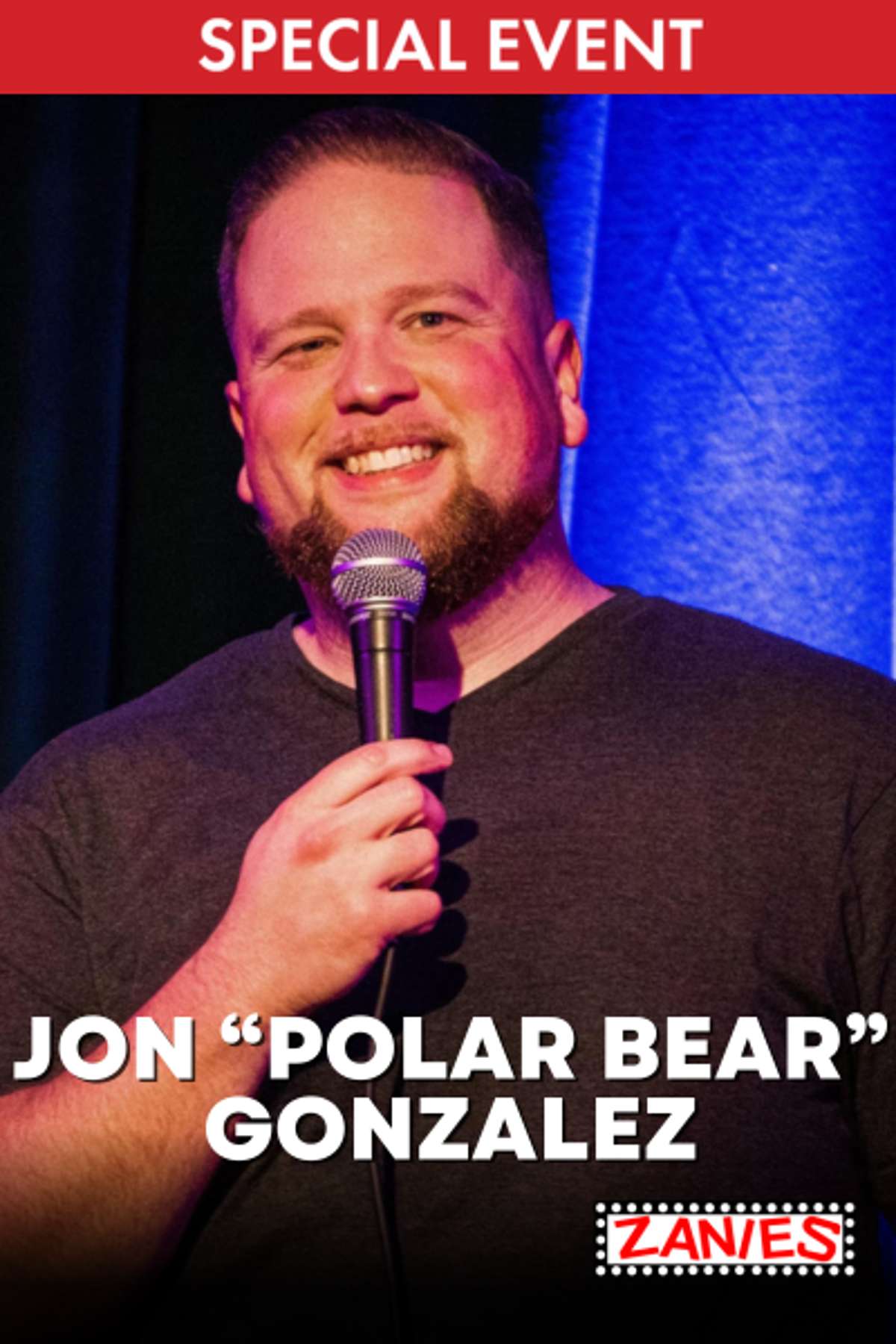 Jon "Polar Bear" Gonzalez at Zanies Comedy Club Chicago