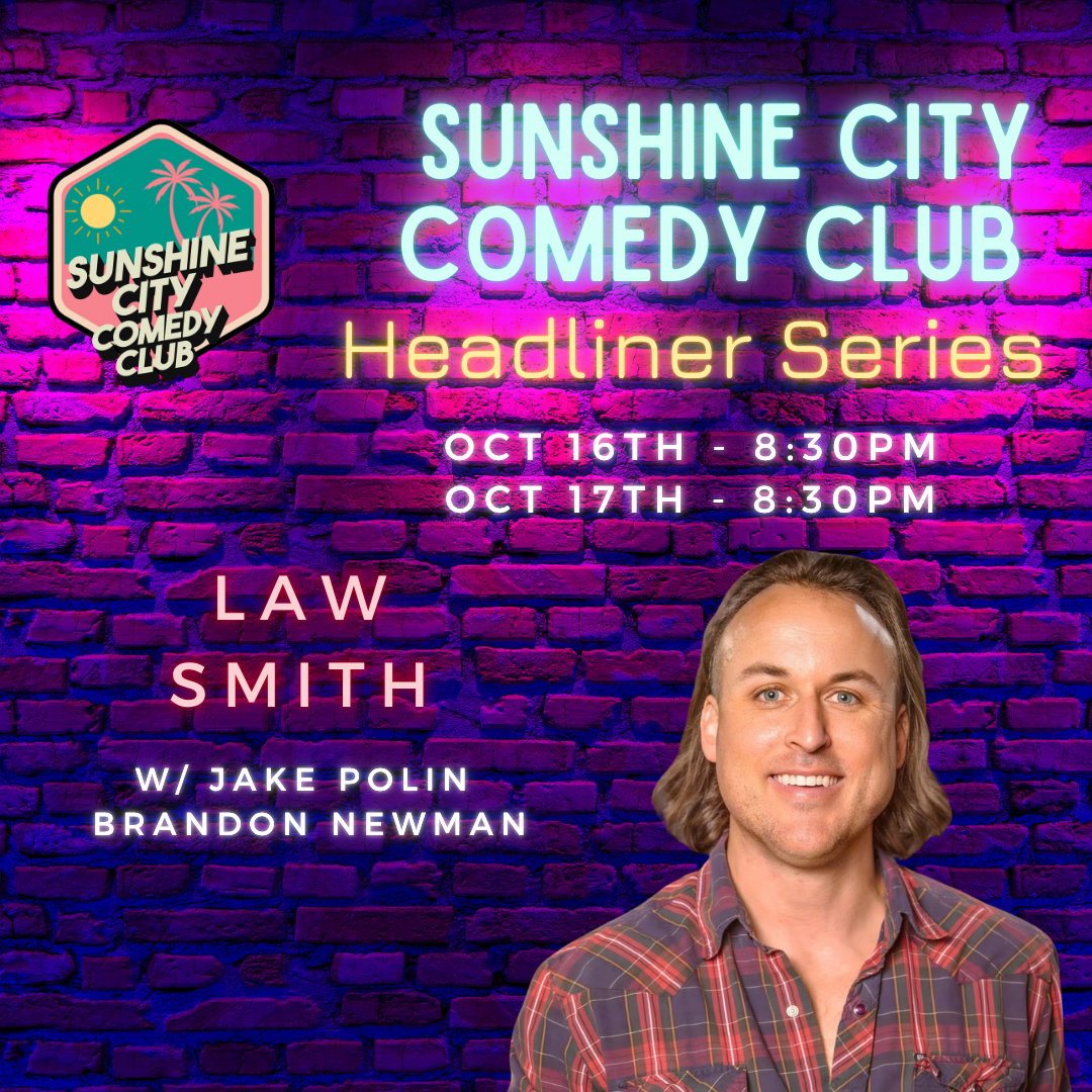 Law Smith at Sunshine City Comedy Club