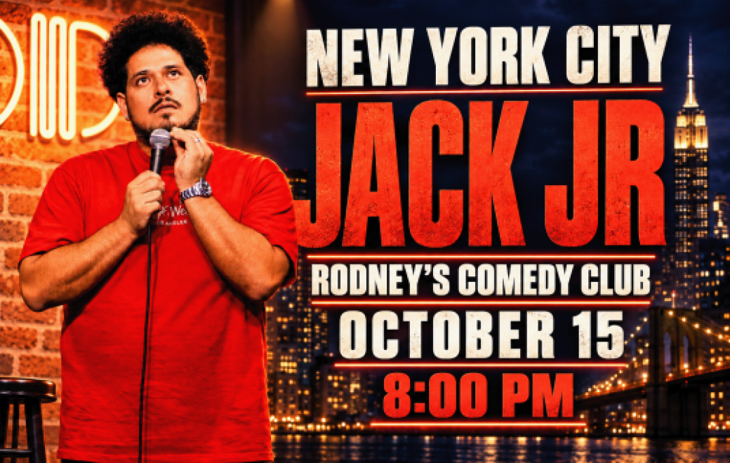 Jack Jr Headlines at Rodney's New York Comedy Club