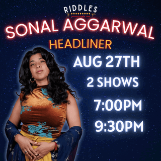 Sonal Aggarwal at Riddles Comedy Club