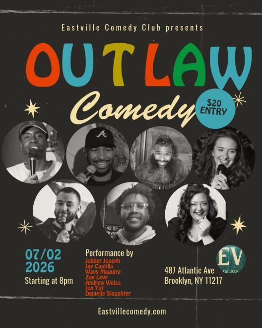 Outlaw Comedy at Eastville Comedy Club