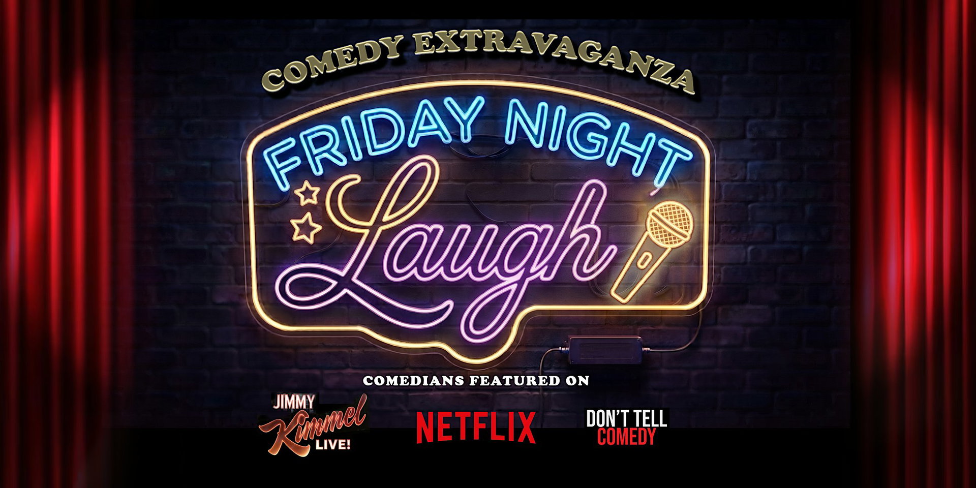 Friday Night Laugh Comedy at Best Comedy Club Near Me Theater